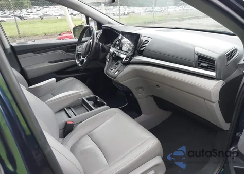 2019 Honda Odyssey Ex-L z USA, uszkodzony, nr VIN 5FNRL6H70KB002077